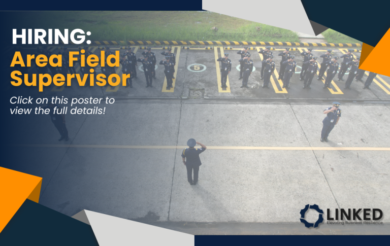 HIRING: Area Field Supervisor