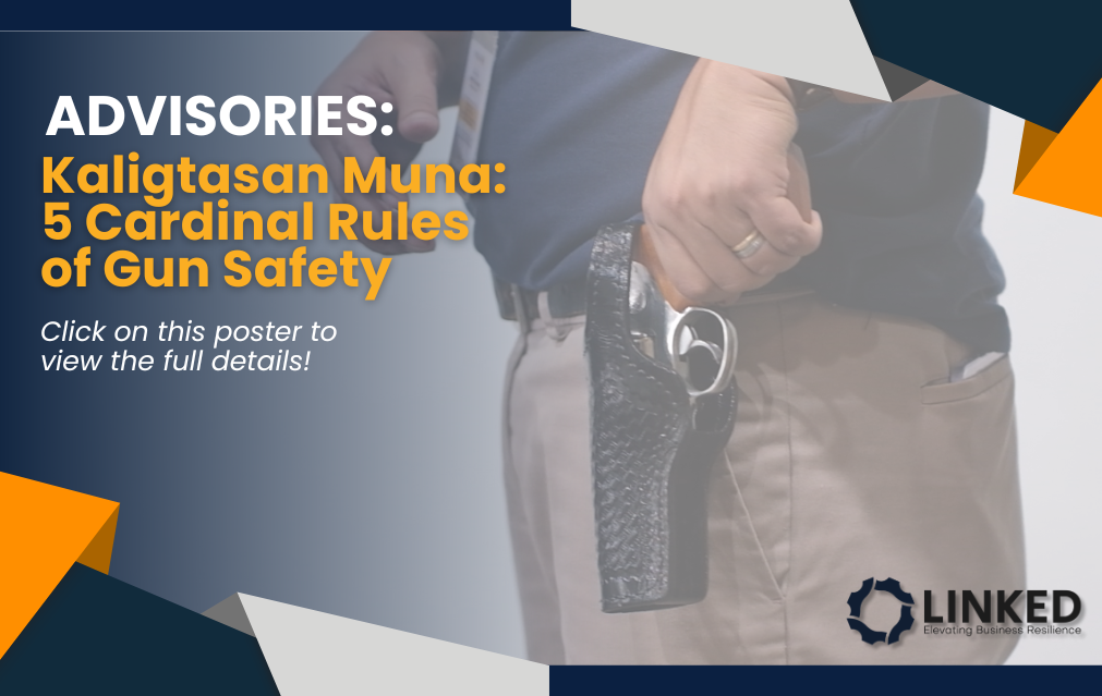 Kaligtasan Muna 5 cardinal rules of gun safety