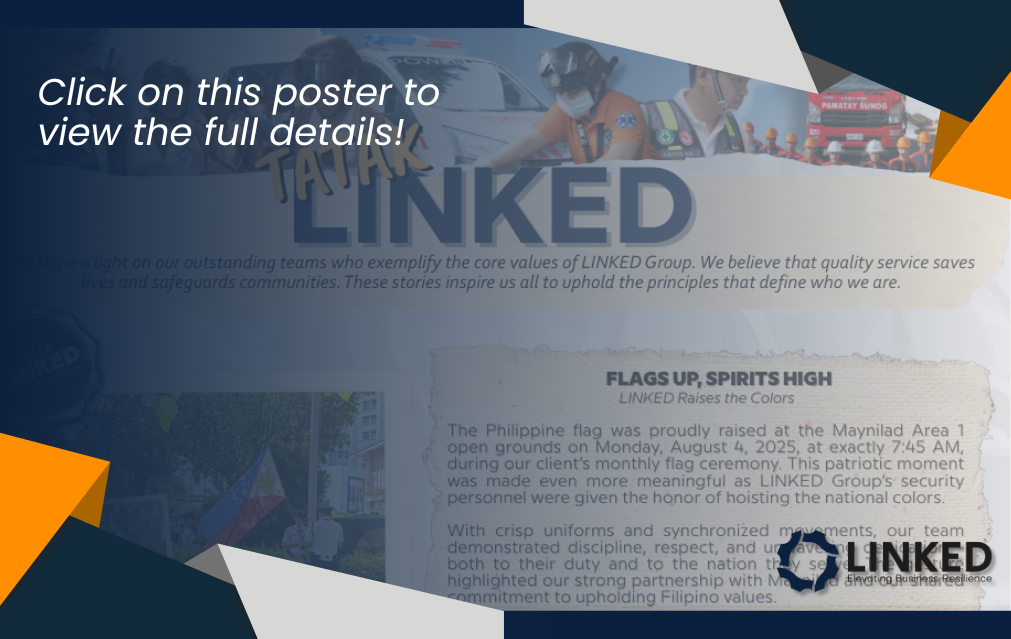 LINKED Raises the Colors