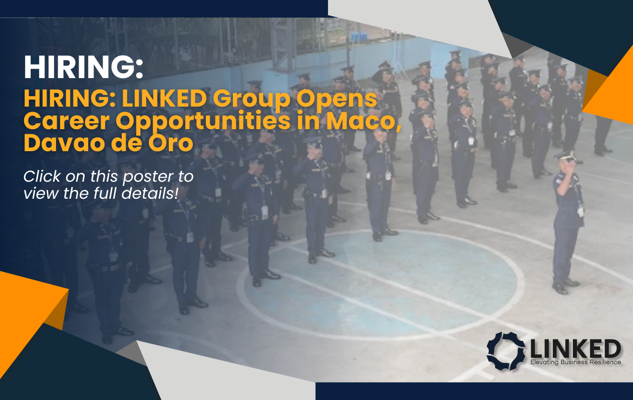 HIRING: LINKED Group Opens Career Opportunities in Maco, Davao de Oro